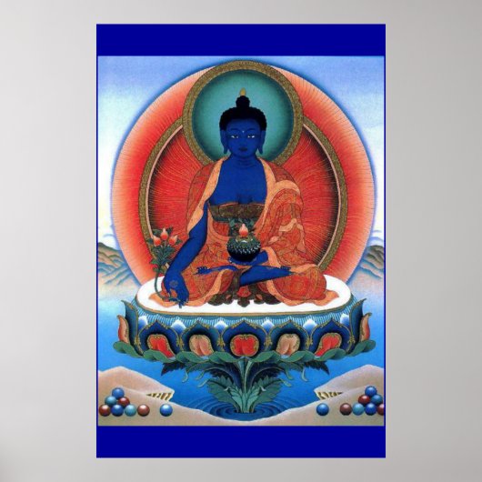 Medicine Buddha Poster (Voorkant)