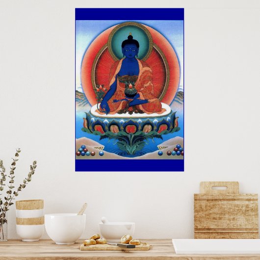 Medicine Buddha Poster (Keuken)