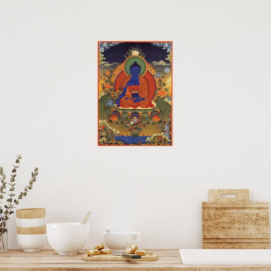 Medicine Buddha Poster (Keuken)