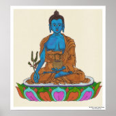 Medicine Buddha Poster (Voorkant)