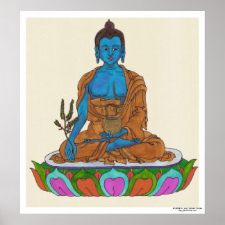 Medicine Buddha Poster