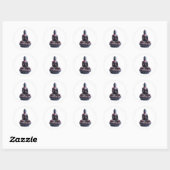 Medicine Buddha Ronde Sticker (Vel)