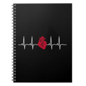 Medicine Doctor Paramedic Nurse Gift Love Cardiogr Notitieboek (Voorkant)