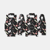 Medicine Graduation Party Nurse Practioner Pattern Bedankdoosjes (Uitgevouwen)