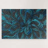 Medicine laat dromen in blauw legpuzzel (Horizontaal)