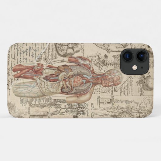 Medicine Lover Anatomy University Case-Mate iPhone Case (Achterkant (horizontaal))