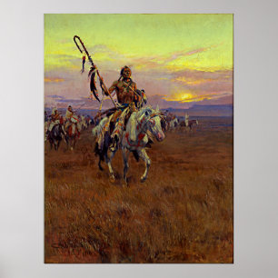 Medicine Man (1916) van Charles Marion Russell Poster