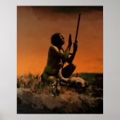 Medicine Man ~ after Edward S. Curtis Poster (Voorkant)