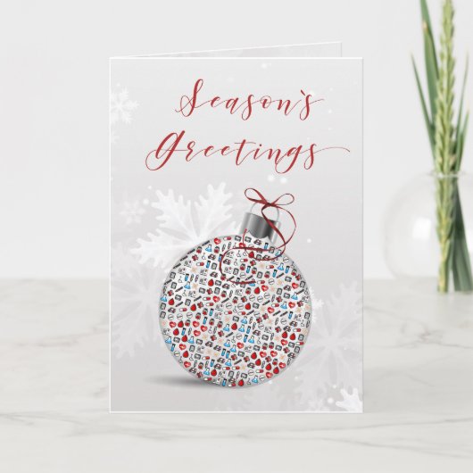 Medicine Medical Doctor Nurse Holiday Kaarten (Voorkant)