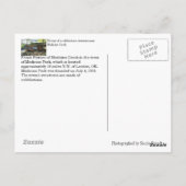 Medicine Park, Oklahoma Briefkaart (Achterkant)