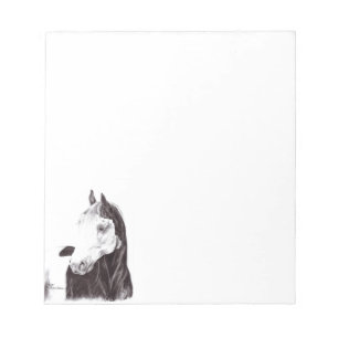 Medicine Pet Paint Horse Note Pad Notitieblok