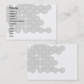 Medicine Profile Card Visitekaartje (Voorkant / Achterkant)
