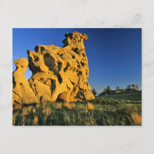 Medicine Rocks State Park bij Ekalaka Montana Briefkaart
