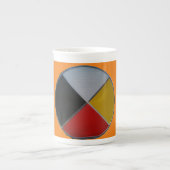 Medicine Wheel Bone China Mok (Voorkant)