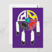 Medicine Wheel Briefkaart (Voorkant / Achterkant)