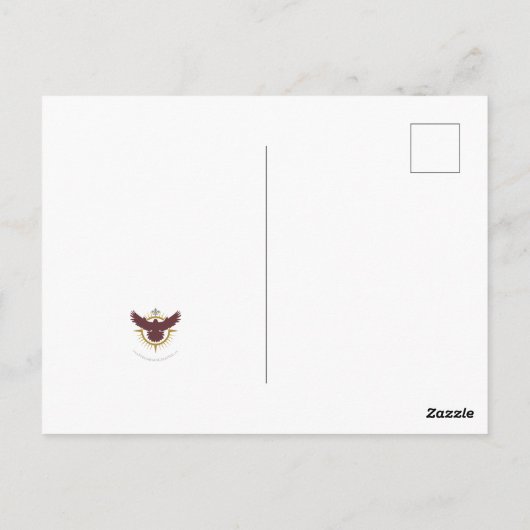 Medicine Wheel Briefkaart (Achterkant)