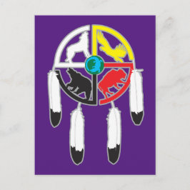 Medicine Wheel Briefkaart