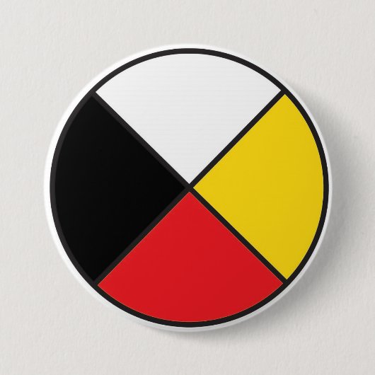 Medicine Wheel Button (Voorkant)