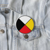 Medicine Wheel Button (In situ)