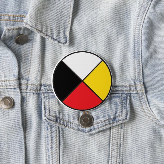 Medicine Wheel Button (In situ)
