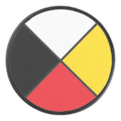 Medicine Wheel Puck (Voorkant)