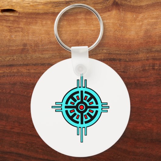 Medicine Wheel Sleutelhanger (Voorkant)