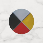 Medicine Wheel Table Confetti (Kleine voorkant)