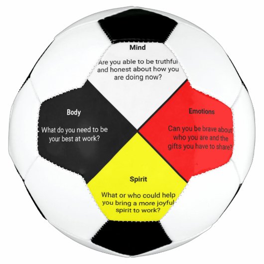 Medicine Wheel Voetbal (Voorkant)