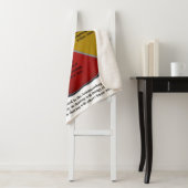 Medicine Wheel Words Medium Sherpa Blanket Deken (In situ)
