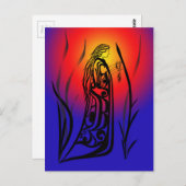 Medicine Woman Sunrise Prayers Briefkaart (Voorkant / Achterkant)