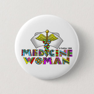 Medicinevrouw Ronde Button 5,7 Cm