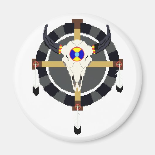 MEDICINEWIEL MAGNEET (Voorkant)