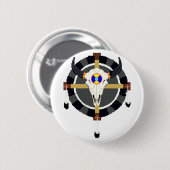MEDICINEWIEL RONDE BUTTON 5,7 CM (Voorkant /achterkant)