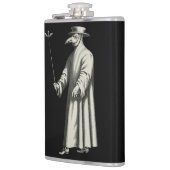 Medico Della Peste Plague Doctor Bird Beak Costuum Heupfles (Links)