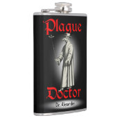 Medico Della Peste Plague Doctor Bird Beak Costuum Heupfles (Rechts)