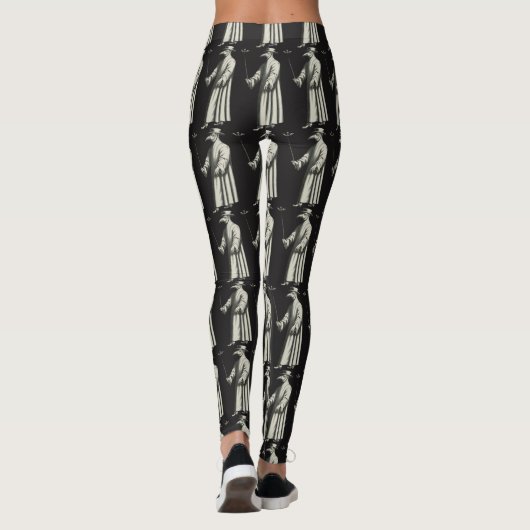 Medico Della Peste Plague Doctor Bird Beak Leggings (Achterkant)