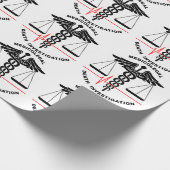 Medicowettige dodenonderzoeken cadeaupapier (Hoek)