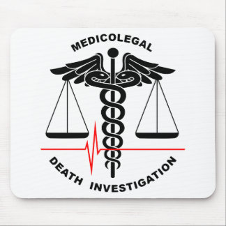 Medicowettige Muismat van het onderzoek naar overl