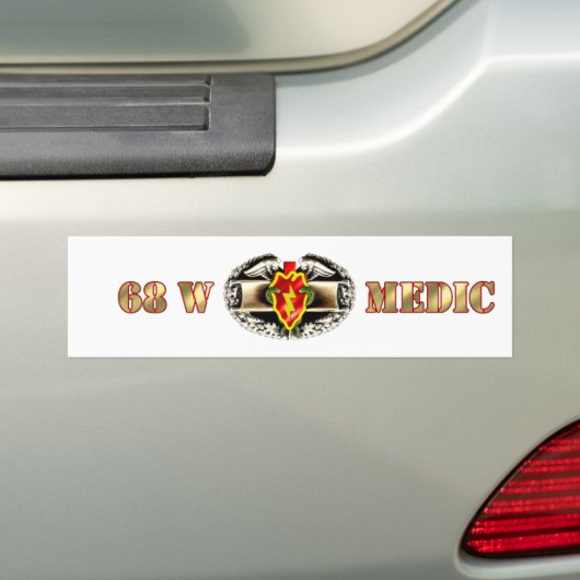 MEDICUS 25E ID BUMPERSTICKER (Op auto)