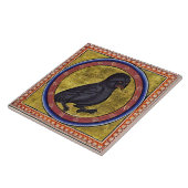 Medieval Aberdeen Bestiary Owl Tegeltje (Zijkant)