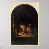 Medieval Alchemist Philosopher Poster (Voorkant)