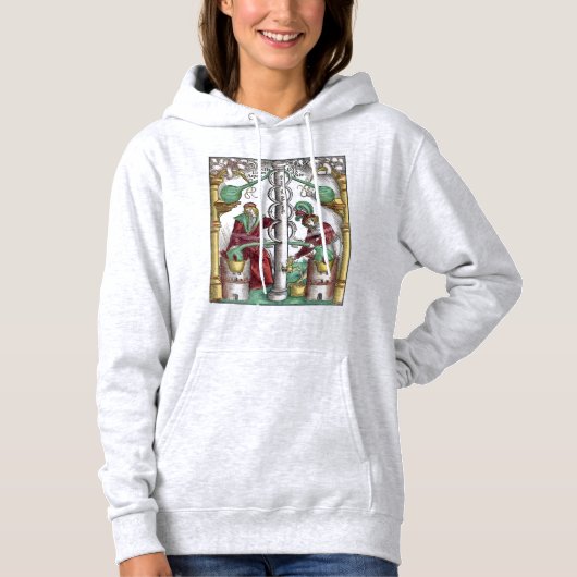 Medieval Alchemy Distillatie Hoodie (Voorkant)