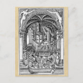 Medieval Alchemy en de Stone van Filosoof Briefkaart (Voorkant)