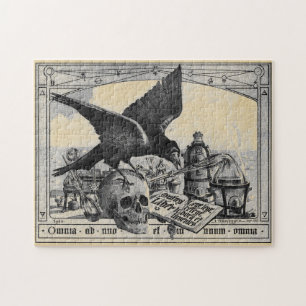 Medieval Alchemy Laboratory Legpuzzel