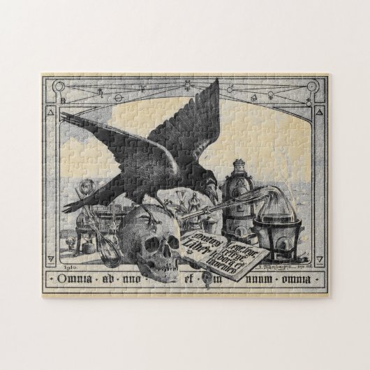 Medieval Alchemy Laboratory Legpuzzel (Horizontaal)