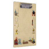 Medieval Alchemy Laboratory Science Tools Klembord (Rechts)