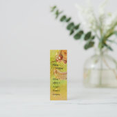 MEDIEVAL ALLEEN BIJ NACHT IN FLORENCE MINI VISITEKAARTJE (Staand voorkant)