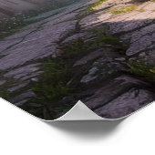 Medieval Alley, die de historische straten onderzo Poster (Hoek)