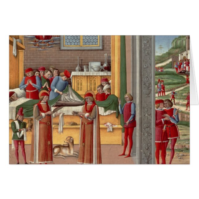Medieval amputatie scène (Voorkant Horizontaal)