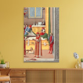 Medieval amputatie scène canvas afdruk (Insitu (Woonkamer))
